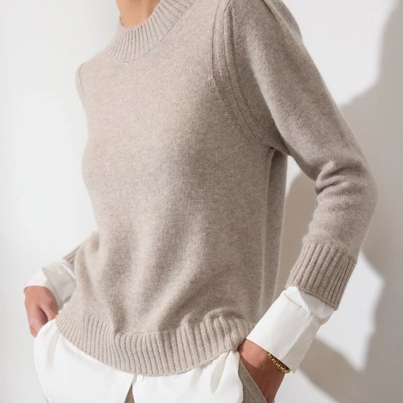 Brochu Walker Eton Layered Crew Looker Size L - Picture 1 of 7